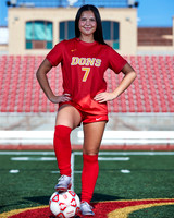 Cathedral Catholic Girls Varsity Soccer Team Media Day