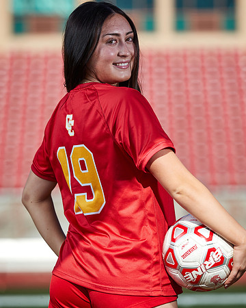 Cathedral Catholic Girls Varsity Soccer Team Media Day