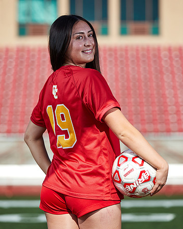 Cathedral Catholic Girls Varsity Soccer Team Media Day