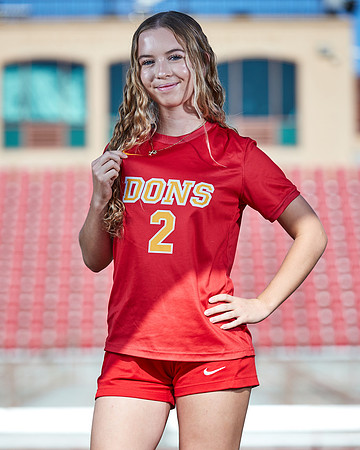Cathedral Catholic Girls Varsity Soccer Team Media Day