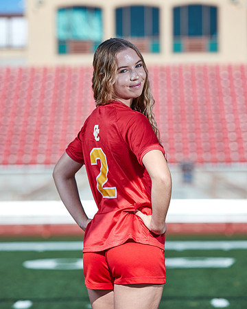 Cathedral Catholic Girls Varsity Soccer Team Media Day