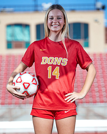 Cathedral Catholic Girls Varsity Soccer Team Media Day