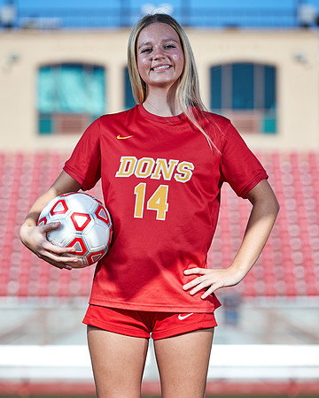Cathedral Catholic Girls Varsity Soccer Team Media Day