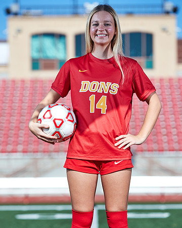 Cathedral Catholic Girls Varsity Soccer Team Media Day