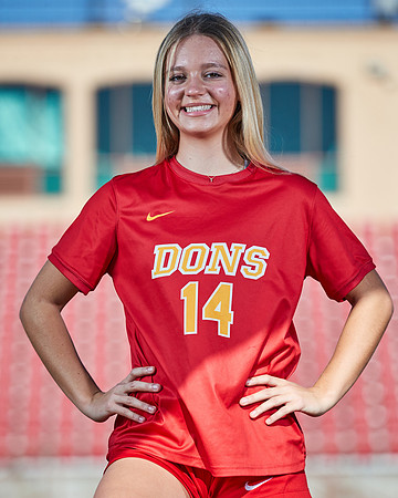 Cathedral Catholic Girls Varsity Soccer Team Media Day