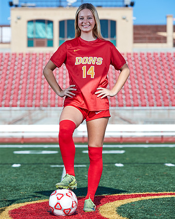Cathedral Catholic Girls Varsity Soccer Team Media Day