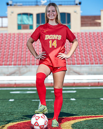 Cathedral Catholic Girls Varsity Soccer Team Media Day
