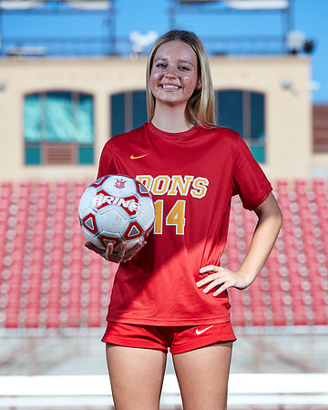 Cathedral Catholic Girls Varsity Soccer Team Media Day