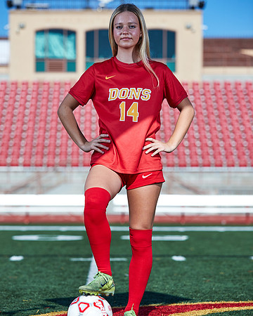 Cathedral Catholic Girls Varsity Soccer Team Media Day