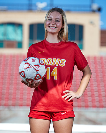 Cathedral Catholic Girls Varsity Soccer Team Media Day