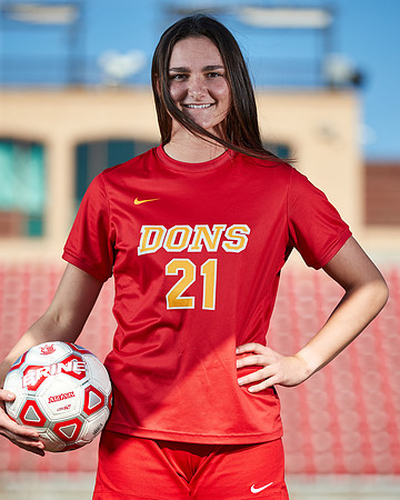 Cathedral Catholic Girls Varsity Soccer Team Media Day