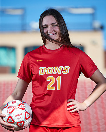 Cathedral Catholic Girls Varsity Soccer Team Media Day