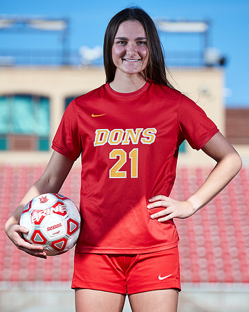 Cathedral Catholic Girls Varsity Soccer Team Media Day
