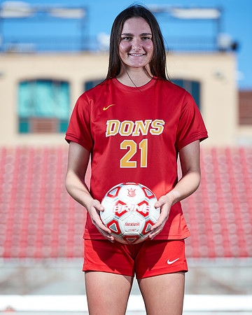 Cathedral Catholic Girls Varsity Soccer Team Media Day