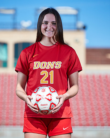 Cathedral Catholic Girls Varsity Soccer Team Media Day