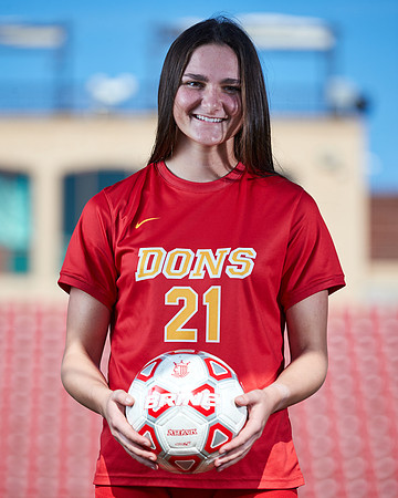 Cathedral Catholic Girls Varsity Soccer Team Media Day