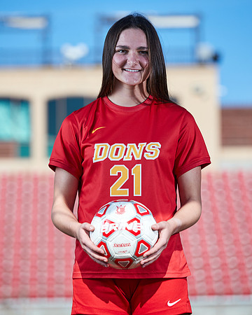 Cathedral Catholic Girls Varsity Soccer Team Media Day