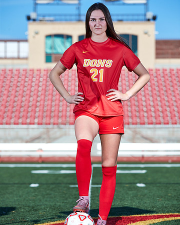 Cathedral Catholic Girls Varsity Soccer Team Media Day