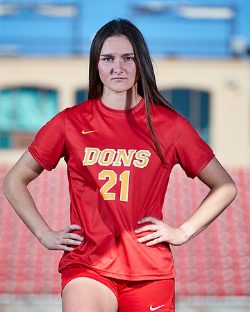 Cathedral Catholic Girls Varsity Soccer Team Media Day