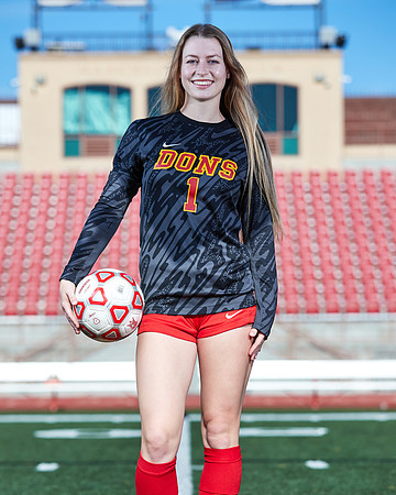 Cathedral Catholic Girls Varsity Soccer Team Media Day