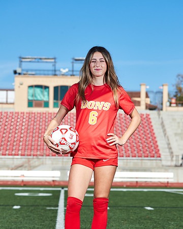Cathedral Catholic Girls Varsity Soccer Team Media Day