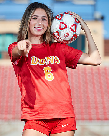 Cathedral Catholic Girls Varsity Soccer Team Media Day