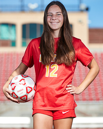 Cathedral Catholic Girls Varsity Soccer Team Media Day