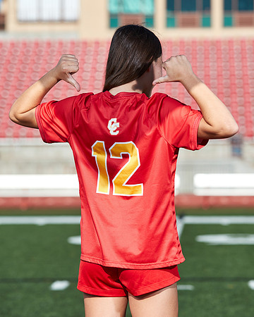 Cathedral Catholic Girls Varsity Soccer Team Media Day