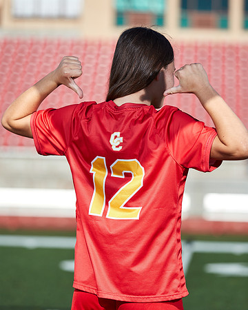 Cathedral Catholic Girls Varsity Soccer Team Media Day
