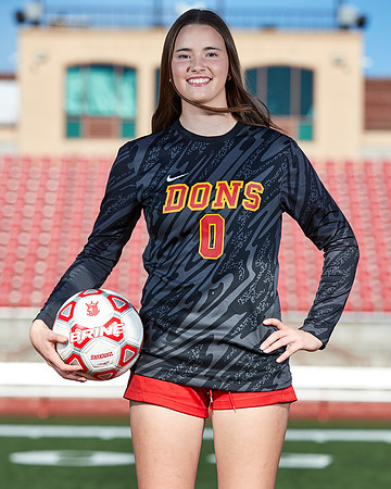 Cathedral Catholic Girls Varsity Soccer Team Media Day