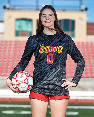 Cathedral Catholic Girls Varsity Soccer Team Media Day