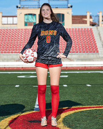 Cathedral Catholic Girls Varsity Soccer Team Media Day