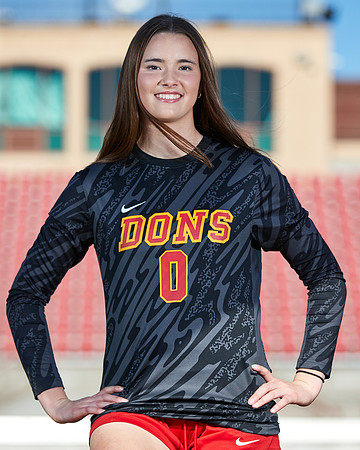 Cathedral Catholic Girls Varsity Soccer Team Media Day