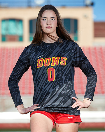 Cathedral Catholic Girls Varsity Soccer Team Media Day