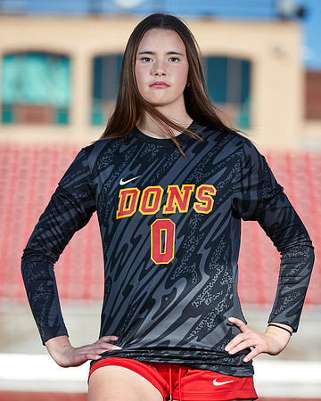 Cathedral Catholic Girls Varsity Soccer Team Media Day