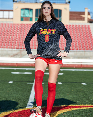 Cathedral Catholic Girls Varsity Soccer Team Media Day