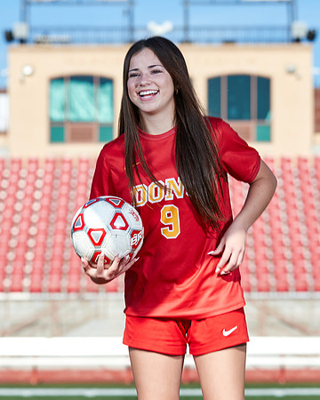 Cathedral Catholic Girls Varsity Soccer Team Media Day