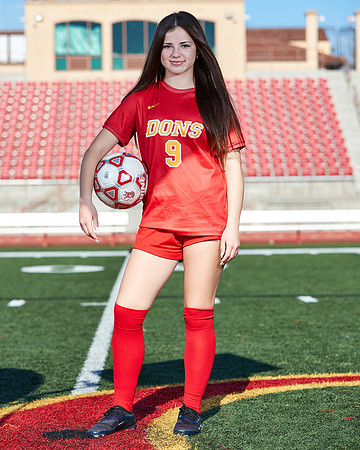 Cathedral Catholic Girls Varsity Soccer Team Media Day