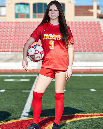 Cathedral Catholic Girls Varsity Soccer Team Media Day