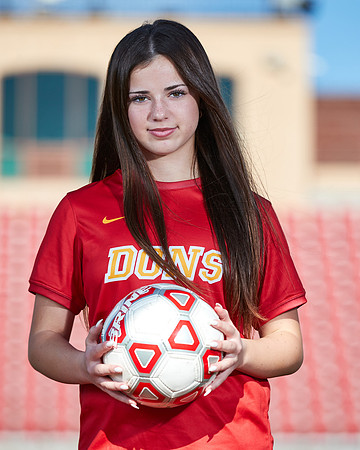 Cathedral Catholic Girls Varsity Soccer Team Media Day