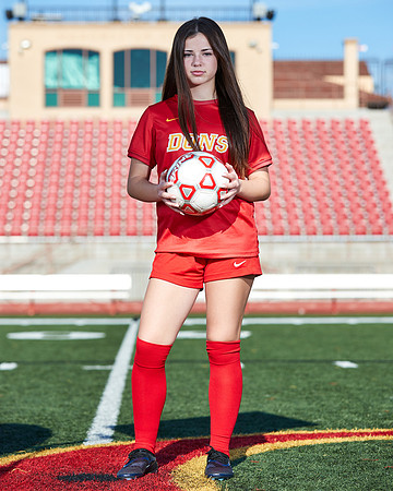 Cathedral Catholic Girls Varsity Soccer Team Media Day