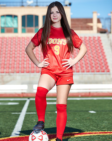 Cathedral Catholic Girls Varsity Soccer Team Media Day