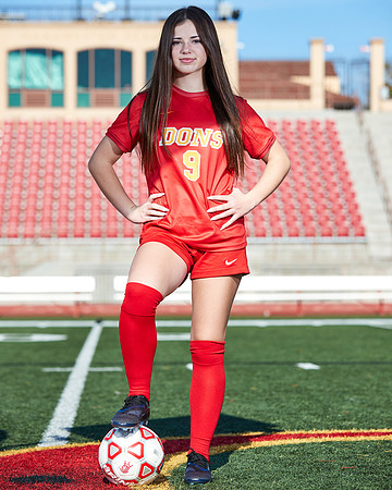 Cathedral Catholic Girls Varsity Soccer Team Media Day