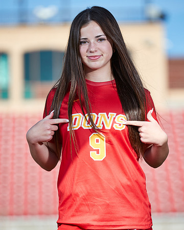 Cathedral Catholic Girls Varsity Soccer Team Media Day
