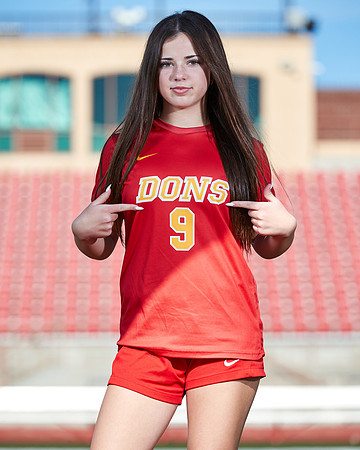 Cathedral Catholic Girls Varsity Soccer Team Media Day