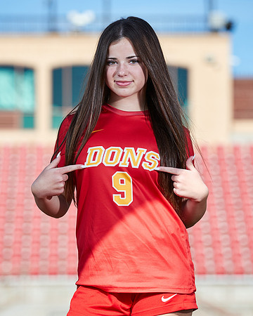 Cathedral Catholic Girls Varsity Soccer Team Media Day