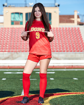 Cathedral Catholic Girls Varsity Soccer Team Media Day