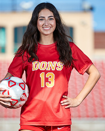 Cathedral Catholic Girls Varsity Soccer Team Media Day