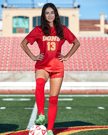 Cathedral Catholic Girls Varsity Soccer Team Media Day