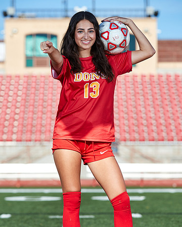 Cathedral Catholic Girls Varsity Soccer Team Media Day